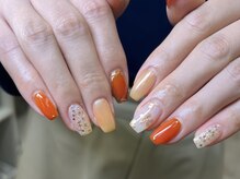 ネイル クランツ(nail kranz)/オレンジネイル