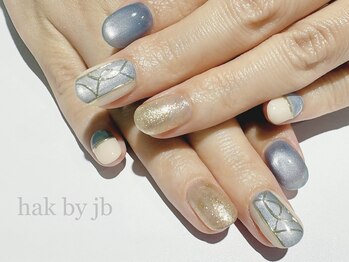 ハク ネイル バイジェービー 稲毛(hak nail byjb)/定額　9900