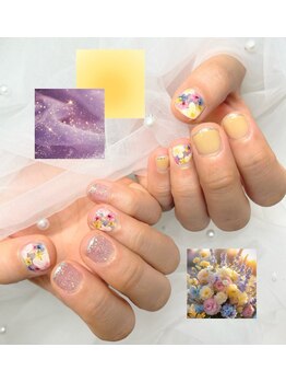 エーナイン イオン気仙沼店/春デザインネイル