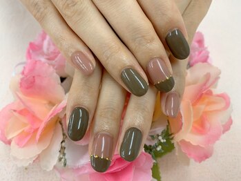 ディーネイル 天王寺(D-nail)/[中村]シンプル☆くすみカラー