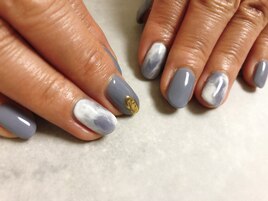 大人マーブルネイル