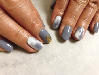 大人マーブルネイル