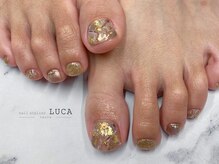 ネイルアトリエルカ(nail atelier LUCA)/W-927　大人上品大理石ネイル