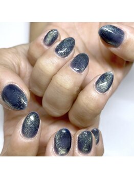 マハロクーレイ(Mahalo Ku’u Lei)/【マグネットネイル】