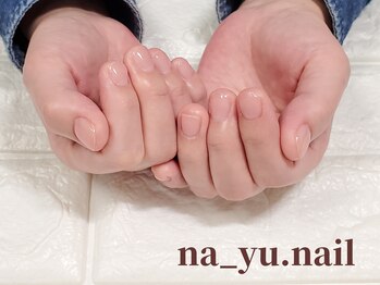 ナユネイル(na_yu.nail)/自爪風クリアネイル 67/67