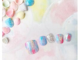 ぷっくりニュアンスネイル