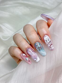 ラッキーネイル(lucky nail)/チップ持ち込みデザイン