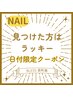 ★9/9日限定 ＊36色から選べる＊マグネットネイル　¥6900→￥3980