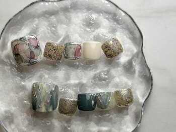 スパイス ネイルズ アンド スパ 玉川高島屋SC店(SPICE NAILS&SPA)/【フット】アートコース ¥12100