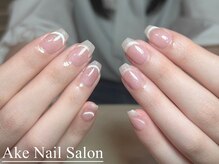 アケネイル 錦糸町店(Ake Nail)/マグネットフレンチ