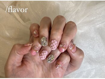 スラッシュフレーバー(/flavor)/キルティングネイル♪