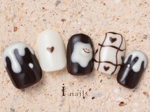 アイネイルズ 町田店(I nails)/手描きハートチョコ10480円