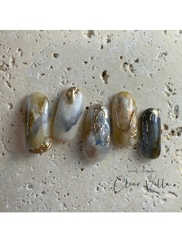 ネイルサロンクリアヴィラ(nail salon clear villa)/Design nuance¥9990