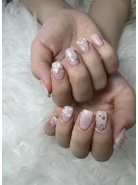 さくらんぼネイル