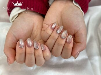 ニコ 銀座本店(Niko)/クリスマス/冬ネイル/ツイード