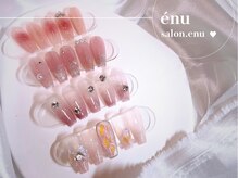 パラジェル フィルイン マグネット 韓国ネイル専門店 salon enu【名古屋駅前店】の雰囲気（韓国定額も大人気♪パラジェル×フィルイン施術で爪を縦長に◎）