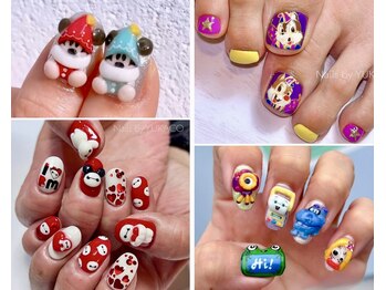リグネイルスタジオ(Lig nail studio)の写真/繊細な手描きから個性派アートまで。豊富なデザインと確かな技術で、あなたの「好き」を指先に♪