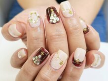 ネイルサロン ドレス(Nail Salon Dress)/【山川】クリスマスネイル