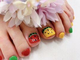 【小山】夏☆スイカネイル