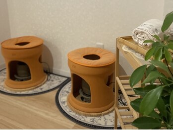 彩癒の写真/《国立駅1分》ダイエット＆温活におすすめ【黄土よもぎ蒸し】日々の疲れに極上の癒し【ドライヘッドスパ】