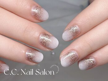 シーシーネイルサロン 池袋(C.C.Nail salon)/ラメグラ+カラグラ