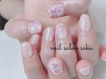 サク(saku)/定額/桜デザイン