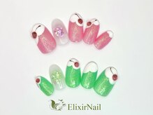 エリクサーネイル 池袋(Elixir Nail)/定額b カジュアル/クーポン使用