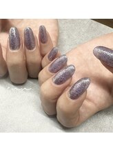 エン 中崎町(enn.)/フラッシュネイル☆パープル