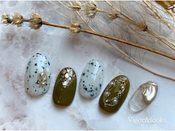 ダルメシアン グリーン シェル