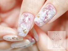 オトナネイル(otona nail)/ニュアンスアネモネネイル