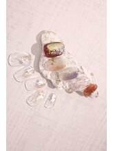 ラルネイル 大宮(Lull. nail)/＊塗りかけマグネット＊アシメ＊