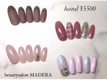 ビューティーサロン マデラ(Beauty Salon MADERA)/2021/3.4月定額ネイル