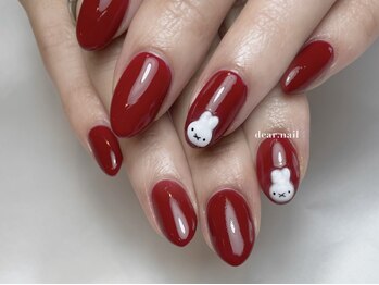 ディアネイル(dear.nail)/ミッフィーネイル
