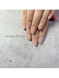 夏のニュアンスネイル