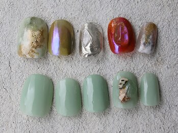 ルフトエーデ(LUFT Ode)/【Art 10】アシンメトリーネイル