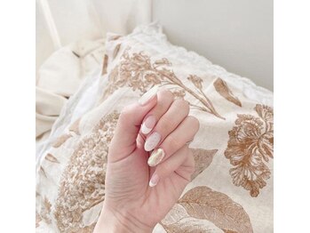 ヘアアンドネイル ミューズ 新浦安店(HAIR&NAIL MUSE)/フレンチネイル/ミラー/大人上品