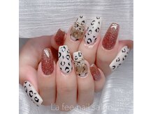 ラフェ ネイルサロン(La fee nail salon)の雰囲気（ワンポイントをきかせた周りと被らないヒョウ柄ネイル★）