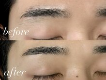 ビューティーブロウ 小山店/men's眉毛wax