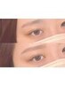 まつげ+眉毛【韓国IDOL風★】ピーナッツロッドまつげパーマ+オルチャン眉WAX