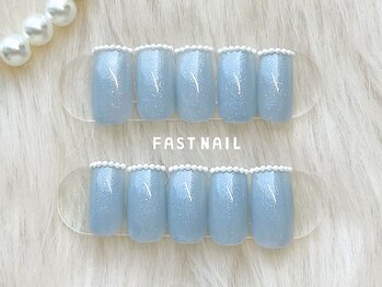 ファストネイル 川崎店(FAST NAIL)/パール/パステル【12413】