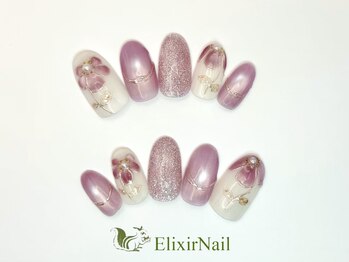 エリクサーネイル 池袋(Elixir Nail)/定額b カジュアル/クーポン使用