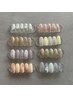 【hand gel】オフ無料！定額ミドルコース ¥6600～7700 フィルイン対応