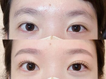 ナラ(nala.)/まつ毛パーマ×眉毛スタイリング