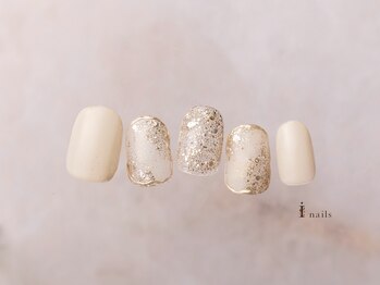 アイネイルズ 横浜EAST店(I-nails)/シンプルラメネイル