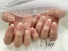 ニア ネイルサロン 大阪駅前第2ビル(Nia)/チークネイル