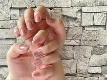 カノアネイルプレイス(KANOA nail place)/スキニーラメフレンチ