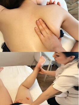 ビューティアップ 茶屋町店(Beauty Up)の写真/【茶屋町LOFTスグ】筋肉の質から根本改善![美筋リンパマッサージ60分¥16,500⇒¥9,900]を是非お試し下さい◎