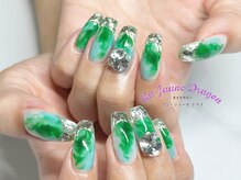 アン ジョーヌドラゴ/【ロングネイル】天然石ネイル