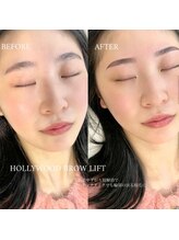 《ふんわり立ち上げ眉毛パーマ×眉Wax》で一気にオシャレ顔♪