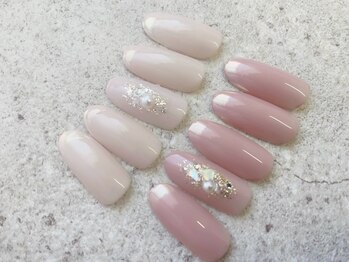 ビーエスネイル 金山店(bs-nail)/【オーロラ×シェルパール】